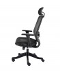 Addi High Back Ergonomic Chair In Black Colour