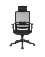 Addi High Back Ergonomic Chair In Black Colour