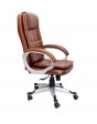 Logan High Back Executive Chair In Tan Colour