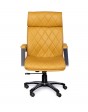 Mia High Back Executive Chair In Yellow Colour