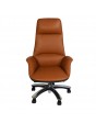 Executive chair in Tan colour leatherette   