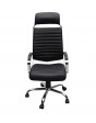 Owen High Back Executive Chair In Black Colour 