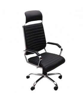 Owen High Back Executive Chair In Black Colour 