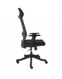 Orien High Back Ergonomic Chair In Black Colour