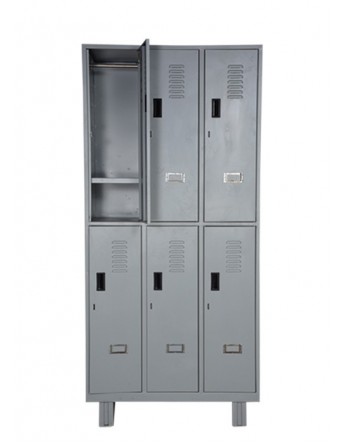 6 Door Office Locker 