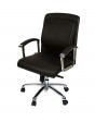 Stella Mid Back Executive Chair In Brown Colour